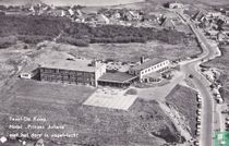 De koog - Texel - Hotel Prinses Juliana met dorp in vogelvlucht