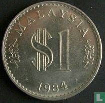 Maleisië 1 ringgit 1984