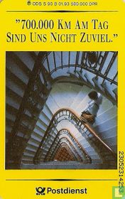 Postdienst - Treppenhaus