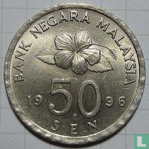 Malaisie 50 sen 1996