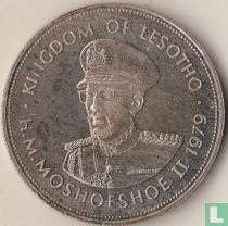 Lesotho 10 maloti 1979 (PROOF) "Monument of King Moshoeshoe I"