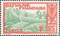 Pirogue sur le Maroni