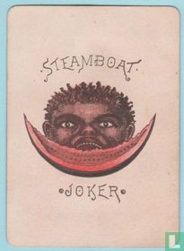 Joker USA, US7-j, Steamboat #999, Speelkaarten, Playing Cards 1883