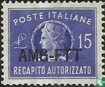 Recapito Autorizzato, with overprint