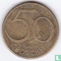 Austria 50 groschen 1959