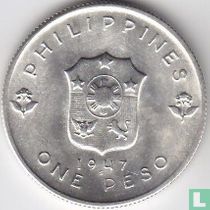 Filipijnen 1 peso 1947 "Liberation of the Philippines"