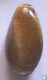 China Porzellan "Bohne" braun