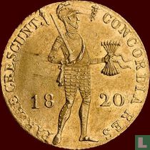 Nederland 1 dukaat 1820