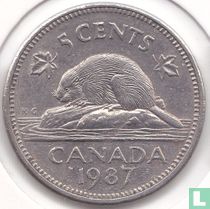 Kanada 5 Cent 1987 kaufen