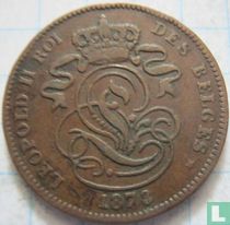 Belgium 2 centimes 1873 for sale