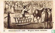 Amsterdamsche slede - Wagens waren verboden
