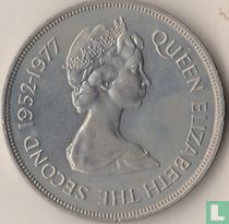 Tristan da Cunha 25 pence 1977 "25th anniversary Accession of Queen Elizabeth II"