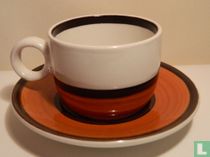 Cup and saucer - Arena - Gustavsberg