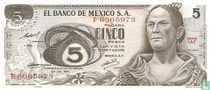Mexique 5 Pesos