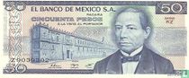 Mexique 50 pesos (2) 1981