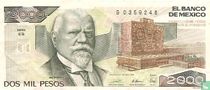 Mexique 2000 Pesos 1989 (4)