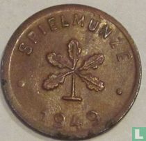Duitsland Spielmünze 1 pfennig 1949
