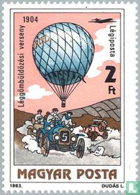 Ballon und Auto-Rallye in 1904 kaufen