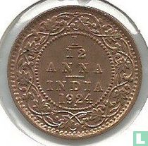 Inde britannique 1/12 anna 1924 (Bombay)