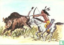 Indiaan te paard (200/V) 