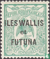 Kagu, overprinted