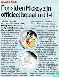 Donald en Mickey zijn officieel betaalmiddel