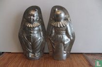 Clown met klein hoedje