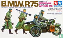 German BMW R75 Motorcycle with Side Car