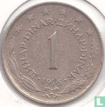 Yougoslavie 1 dinar 1976