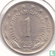 Yougoslavie 1 dinar 1975