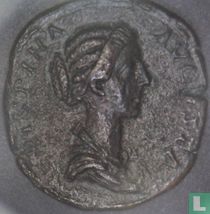 Romeinse Rijk, AE Sestertius, 178-183 AD, Crispina vrouw van Commodus, Rome