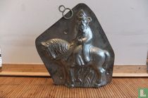 Sint op paard midden