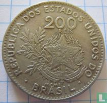 Brasilien 200 Réis 1901