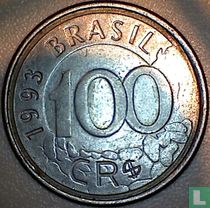 Brazil 100 cruzeiros reais 1993