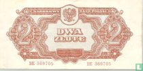 Pologne 2 Zlote 1944