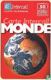 Carte Intercall Monde