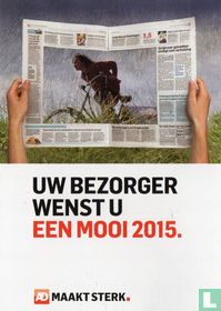 Ihr Lieferfahrer wünscht Ihnen ein tolles 2015
