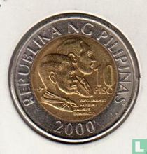 Philippines 10 piso 2000