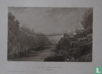 DIE SEIL BRÜCKE BEY TIRI in Hindostan