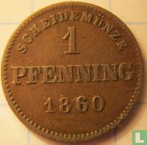 Bayern 1 Pfenning 1860