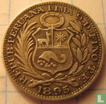 Peru ½ dinero 1895
