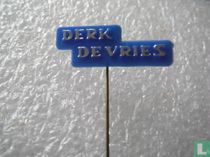 Derk de Vries [zilver op blauw]