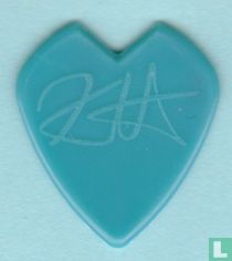Metallica, Kirk Hammett, JAZZ III Green Heart, Plectrum, Guitar Pick 2009