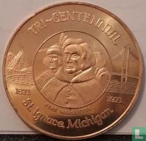 USA So-Called dollar 1971 "Tri-Centennial St Ignace Michigan"