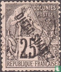 Type Dubois, with overprint