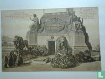 Le Tombeau du Soldat inhume a la Colonne du Congres le 11 nov.1922.