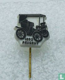 Peugeut 1892 [schwarz auf weiß]