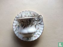 Teacup and saucer - Brigadoon - Royal Albert
