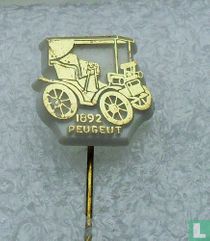 Peugeut 1892 [gold auf weiß]