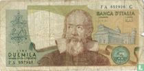 Italy 2000 lire for sale